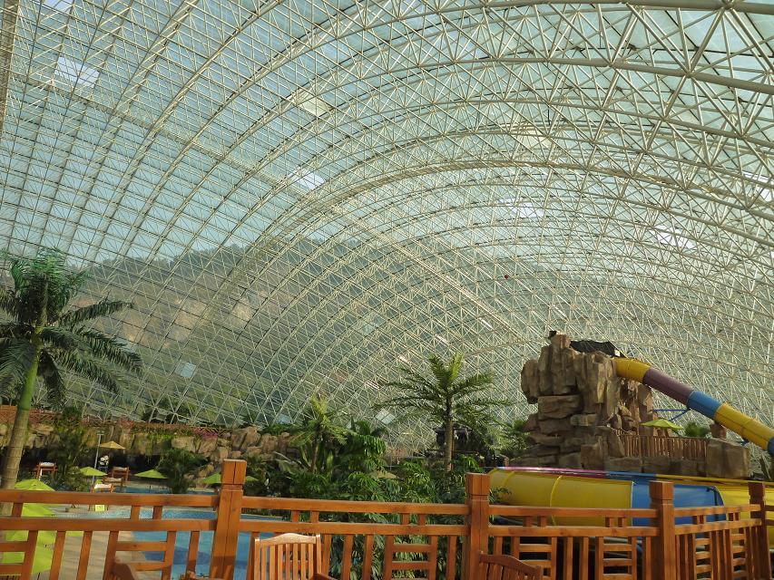 德令哈游乐场网架