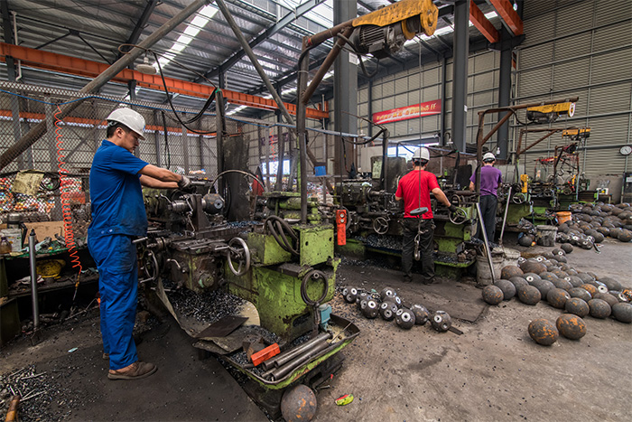 德令哈网架配件车间